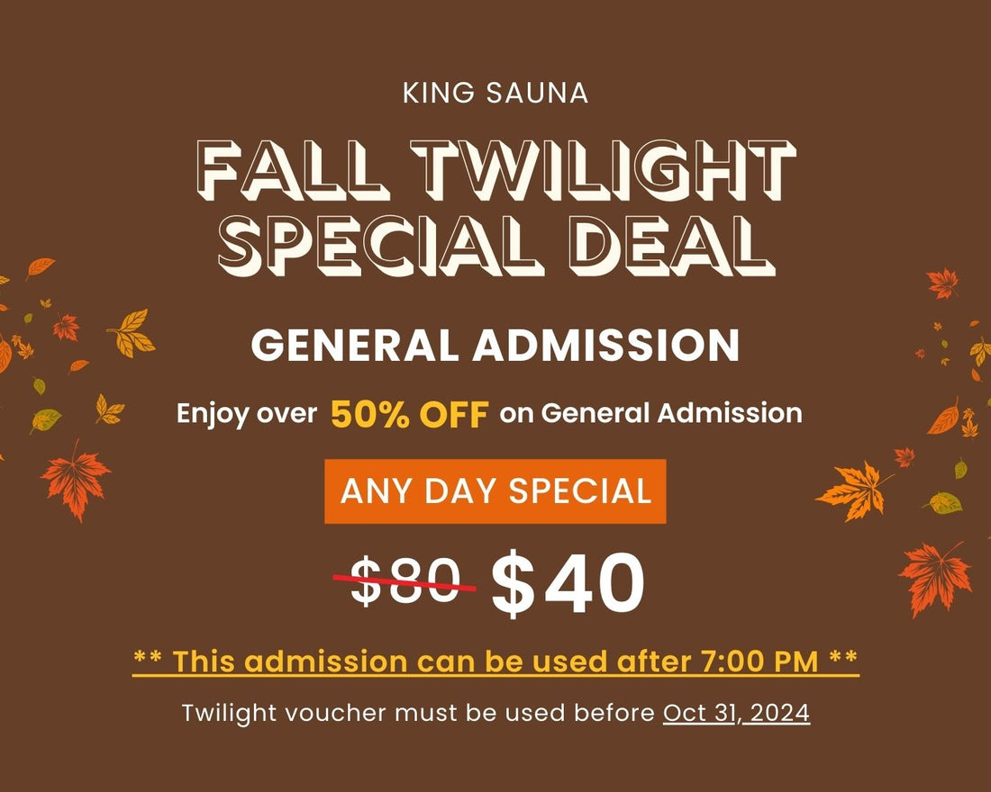 Fall Twilight GA Special Deal – Anyday General Admission after 7pm