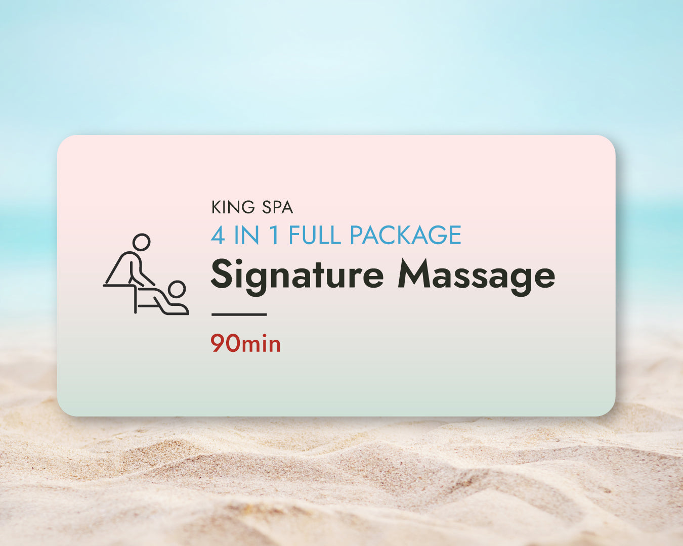 Summer Special 4-in-1 Package – KingSpa Signature Massage 90min