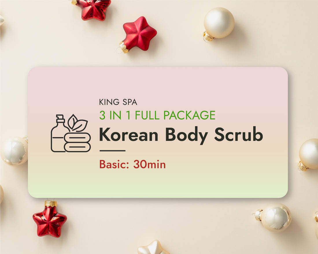 Winter Special 3-in-1 Package – Korean Body Scrub Basic 30min